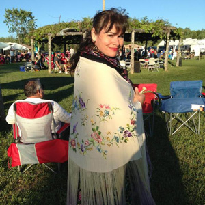 Angeline Boulley at native american gathering