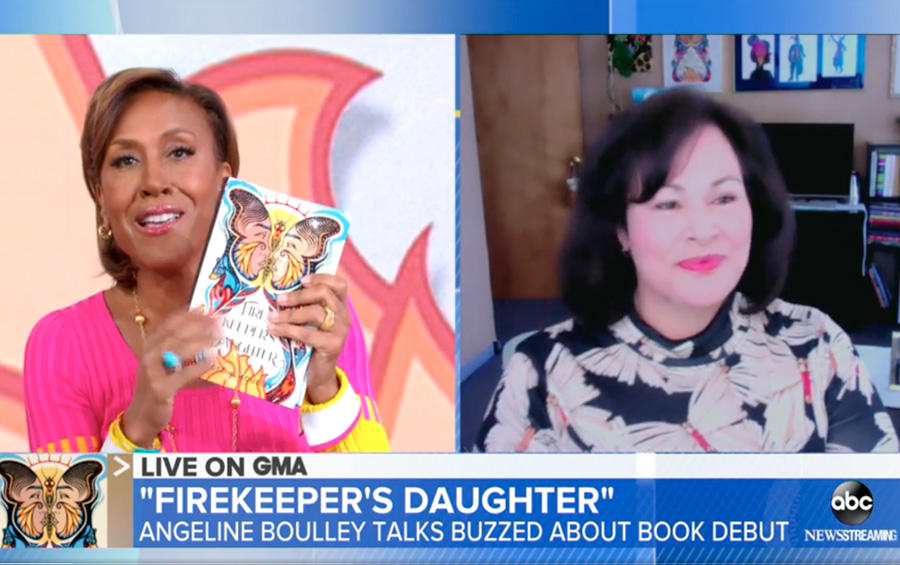 angeline boulley on good morning america